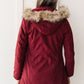 Winter Warm Coat in Wine