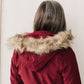 Winter Warm Coat in Wine
