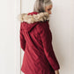 Winter Warm Coat in Wine