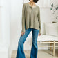 Wishful Thinking Henley In Olive