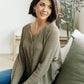 Wishful Thinking Henley In Olive