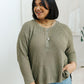 Wishful Thinking Henley In Olive