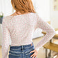 Wistful Wishes Floral Henley Bodysuit
