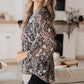 Work All Day Floral Top
