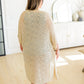 Work This Out Longline Cardigan In Natural
