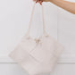 Woven Tote in White