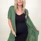 Warm and Cozy Short Sleeve Dolman Cardigan