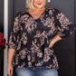 Your Choice V-Neck Floral Top