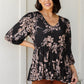 Your Choice V-Neck Floral Top