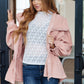 Zipped and Cinched Zip Up Jacket