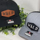 PREORDER: Vegan Leather Patch Hat in Assorted Prints