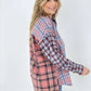 Mixed Plaid Shirt