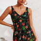 Full Size Twist Front Sleeveless Swim Dress