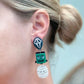 PREORDER: Glow in the Dark Mummy Dangle Earrings