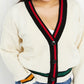SIZE SMALL Cable Knit Cardigan