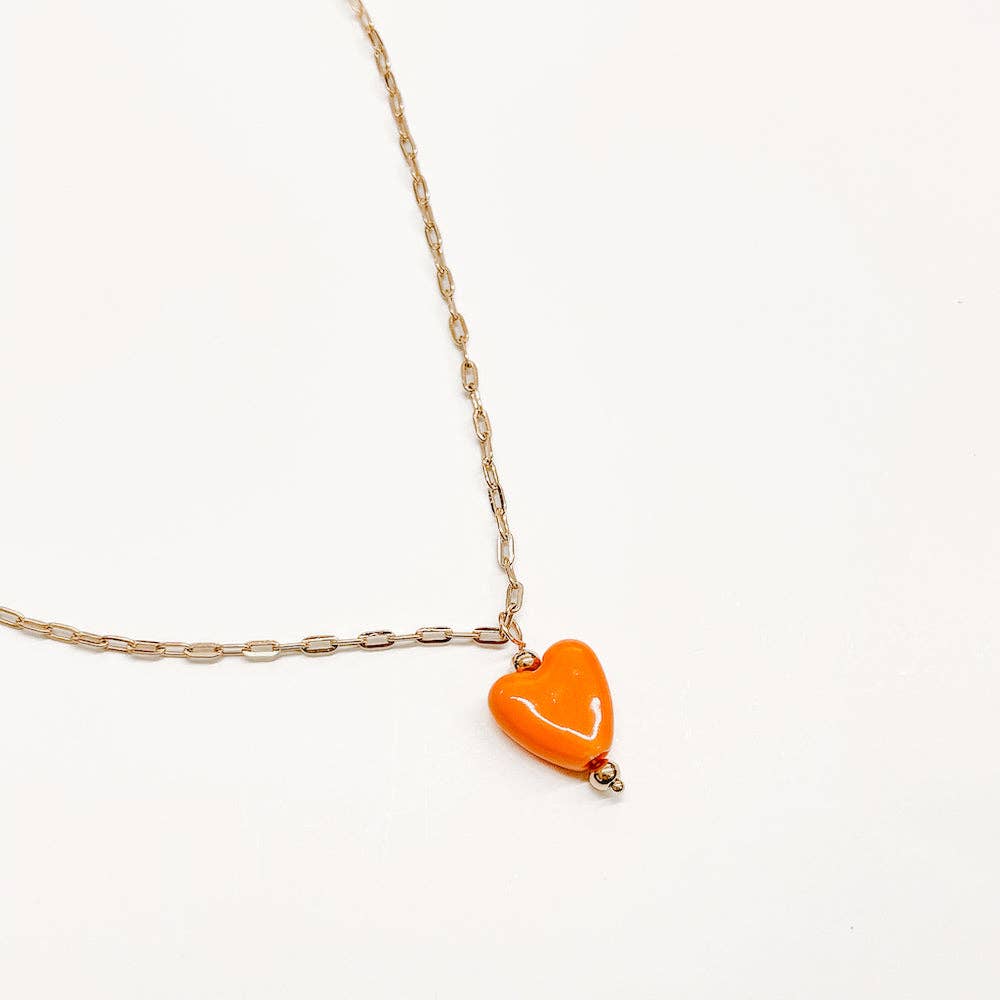 Love Actually Ceramic Pendant Necklace - Preorder