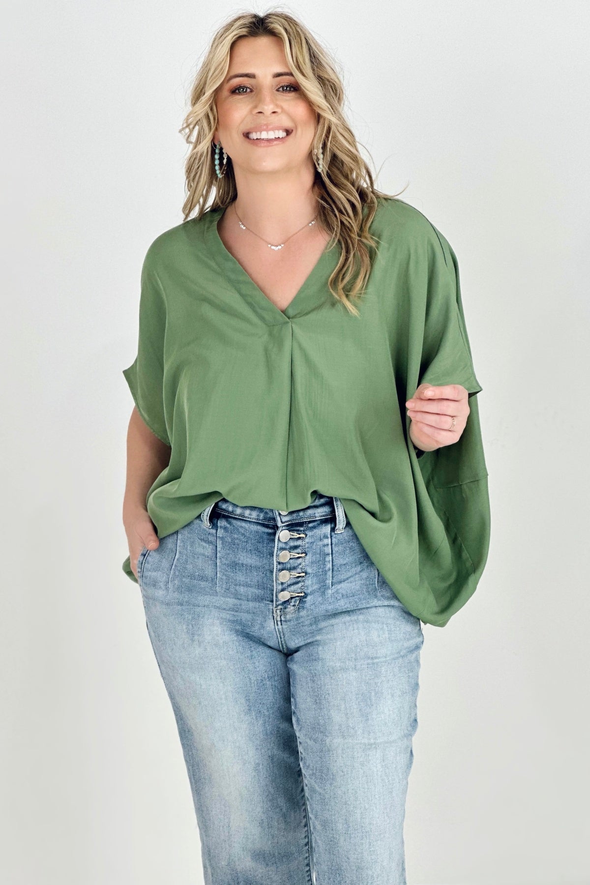 Timeless Dolman Sleeve Tunic