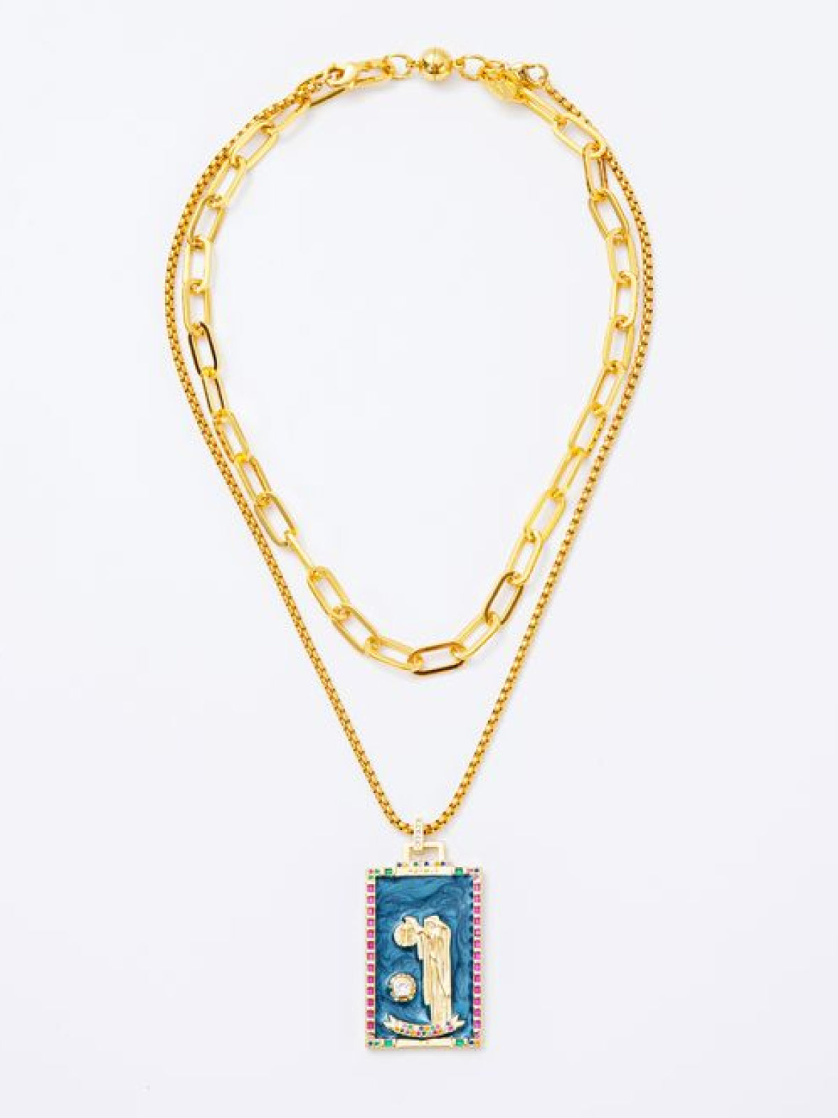 Melania Fortune Tarot Cards Pendant Necklace