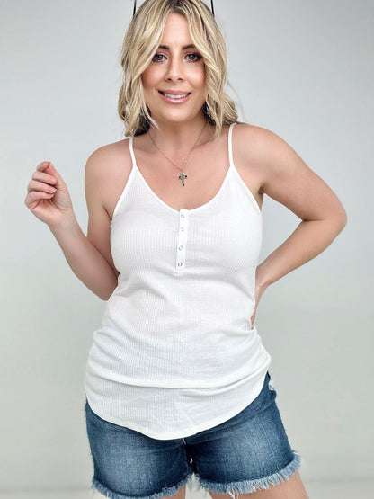 All Day Ribbed Cami - Multiple Colors