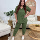 Microfiber Loungewear Set - Multiple Colors