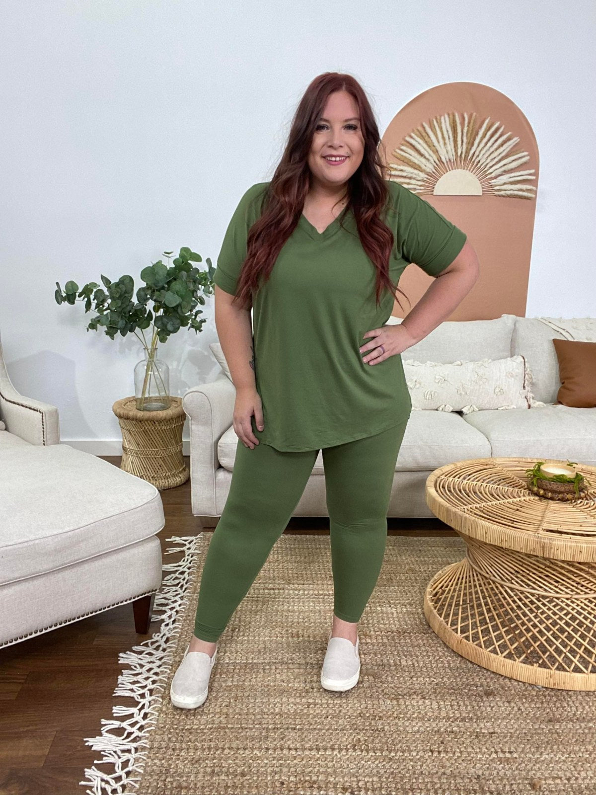 Microfiber Loungewear Set - Multiple Colors