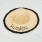 Sunshine Straw Fringe Hat