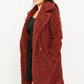 SIZE MEDIUM Double-Breasted Teddy Coat