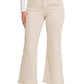 Zenana Acid Wash High Waist Frayed Hem Cropped Jeans - Multiple Colors