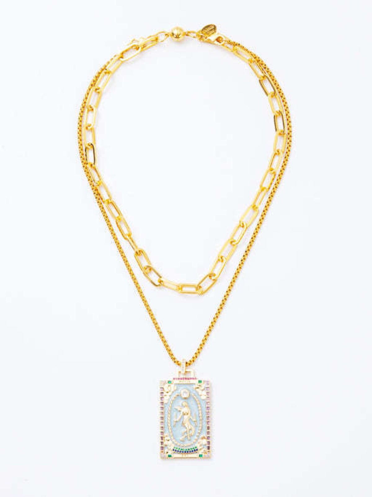 Melania Fortune Tarot Cards Pendant Necklace