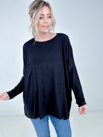 Luxe Oversized Flow Top
