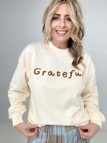 Grateful Graphic Sweatshirt