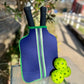 PREORDER: Pickleball Paddle Cover in Royal/Green