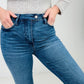 "Cora" Judy Blue High Waist Control Top Cool Denim Skinny Jeans