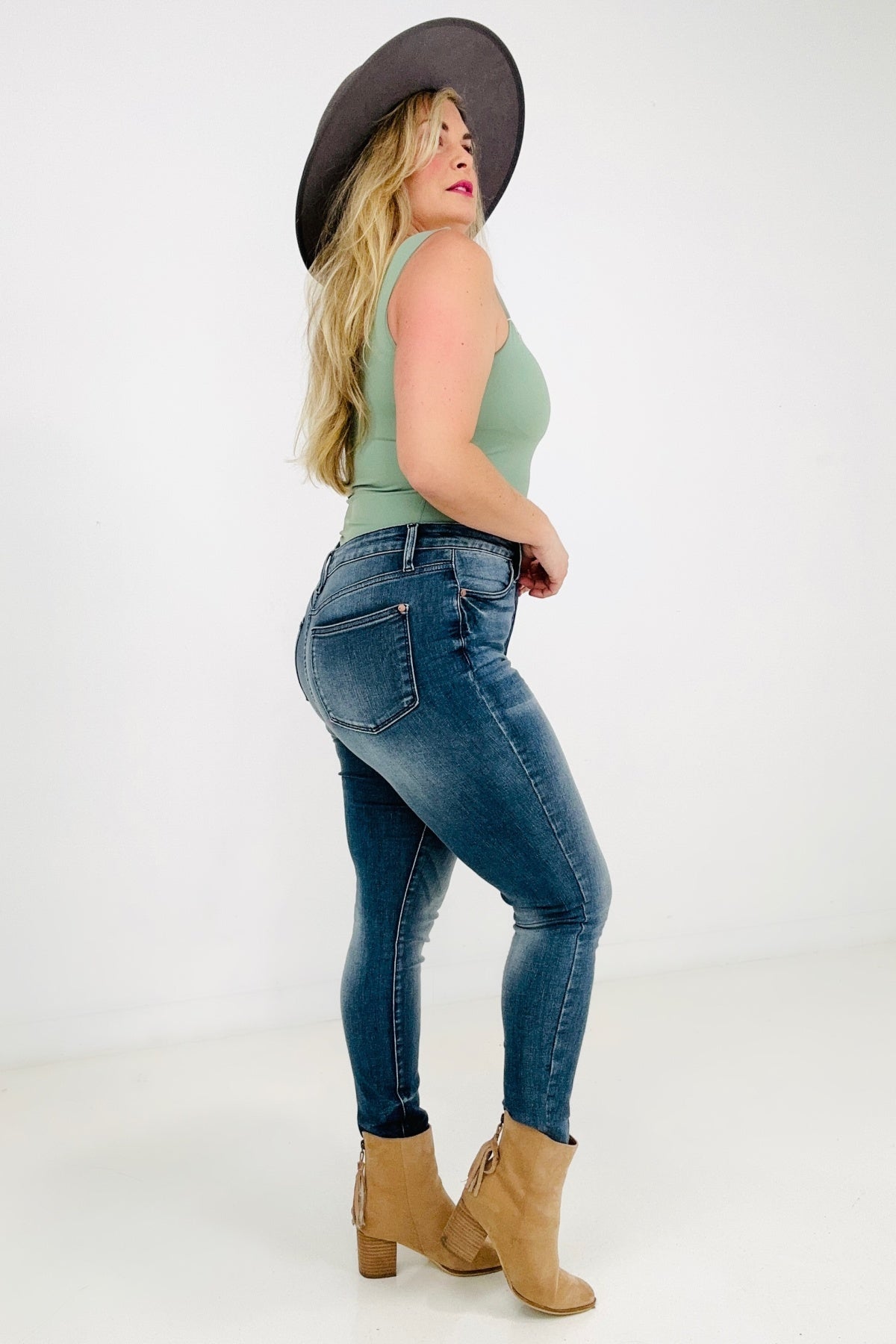 Judy Blue OG High Waist Control Top Skinny Jeans