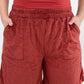 Zenana Loop Terry Elastic Waist Shorts With Pockets