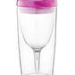 PREORDER: Portable Wine Cup with Acrylic Lid in Pink
