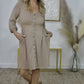 New Colors! Button Up Long Sleeve Dress (Only Ships to US)