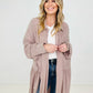 Solid Mineral Washed Tie Front Top
