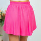 Summertime High Waisted Solid Knit Skirt