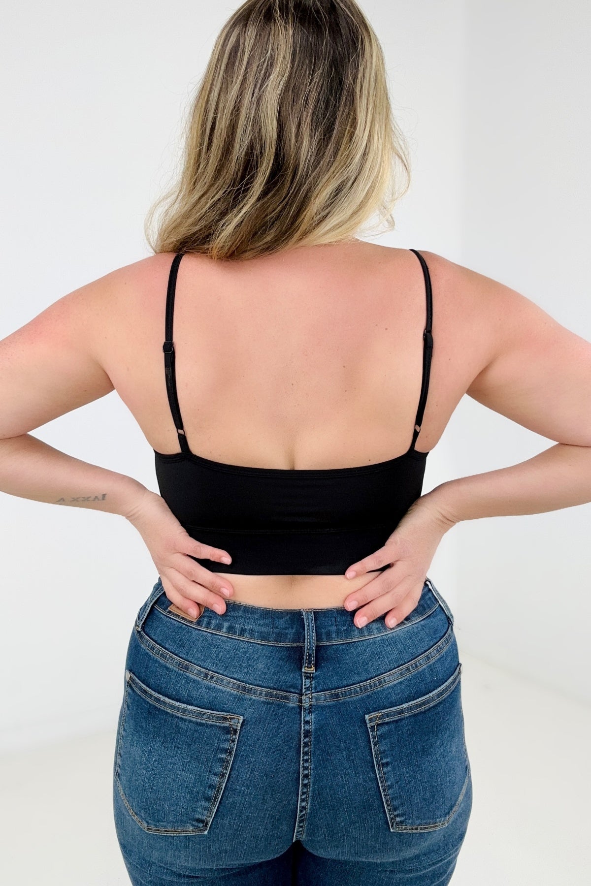 Adjustable Strap Padded Bra