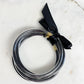 PREORDER: Shimmer Tube Bracelets in Black