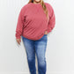 SIZE MEDIUM Cuddle Bug French Terry Sweatshirt