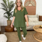 Microfiber Loungewear Set - Multiple Colors