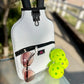 PREORDER: Pickleball Paddle Cover in White/Red