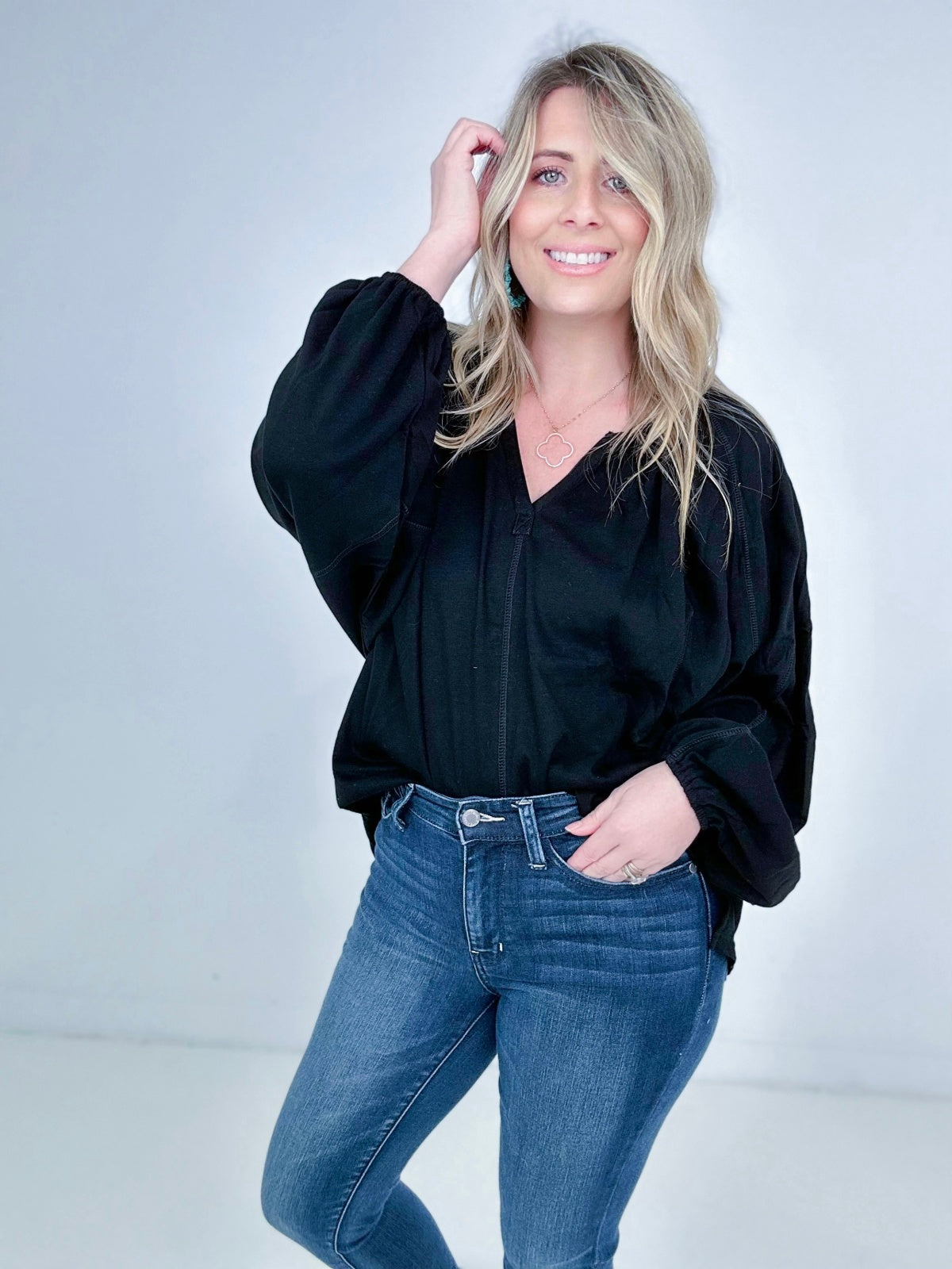 About That Dolman Sleeve Top