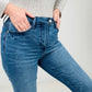 "Cora" Judy Blue High Waist Control Top Cool Denim Skinny Jeans