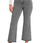 Zenana Acid Wash High Waist Frayed Hem Cropped Jeans - Multiple Colors