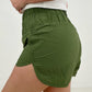 Windbreaker Smocked Running Shorts
