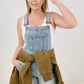 Judy Blue HW Destroy Shorts Overalls