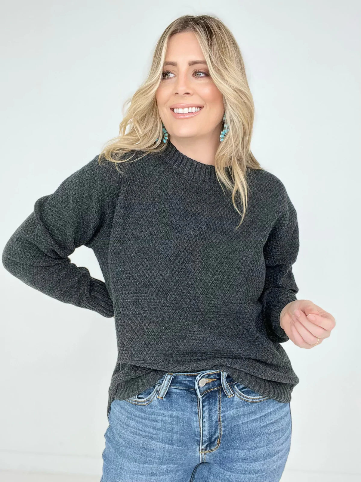 Solid Everyday Sweater